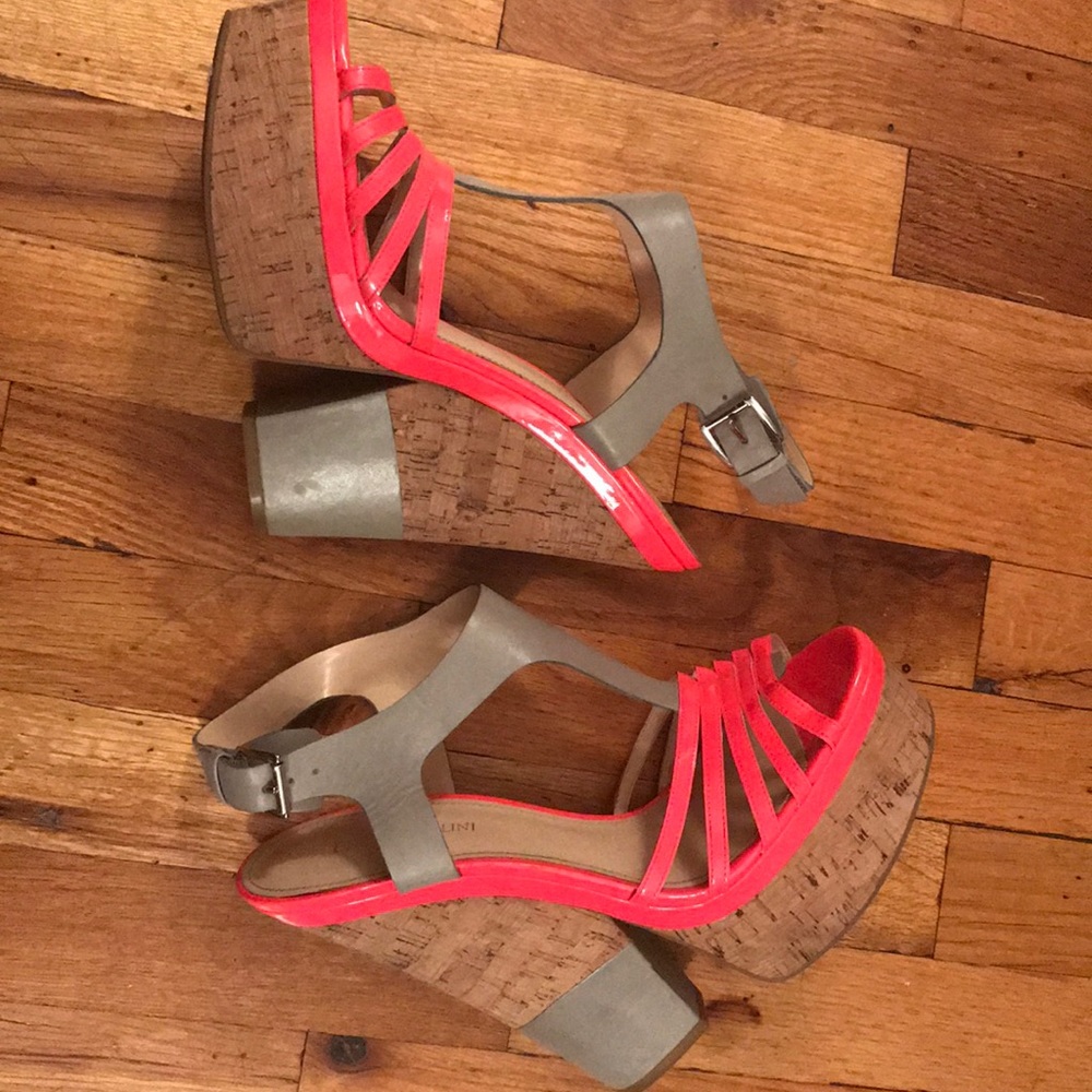 Grey and pink Enzo angiolini Sandals